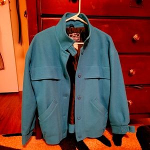 Woolrich Teal Woolrich coat